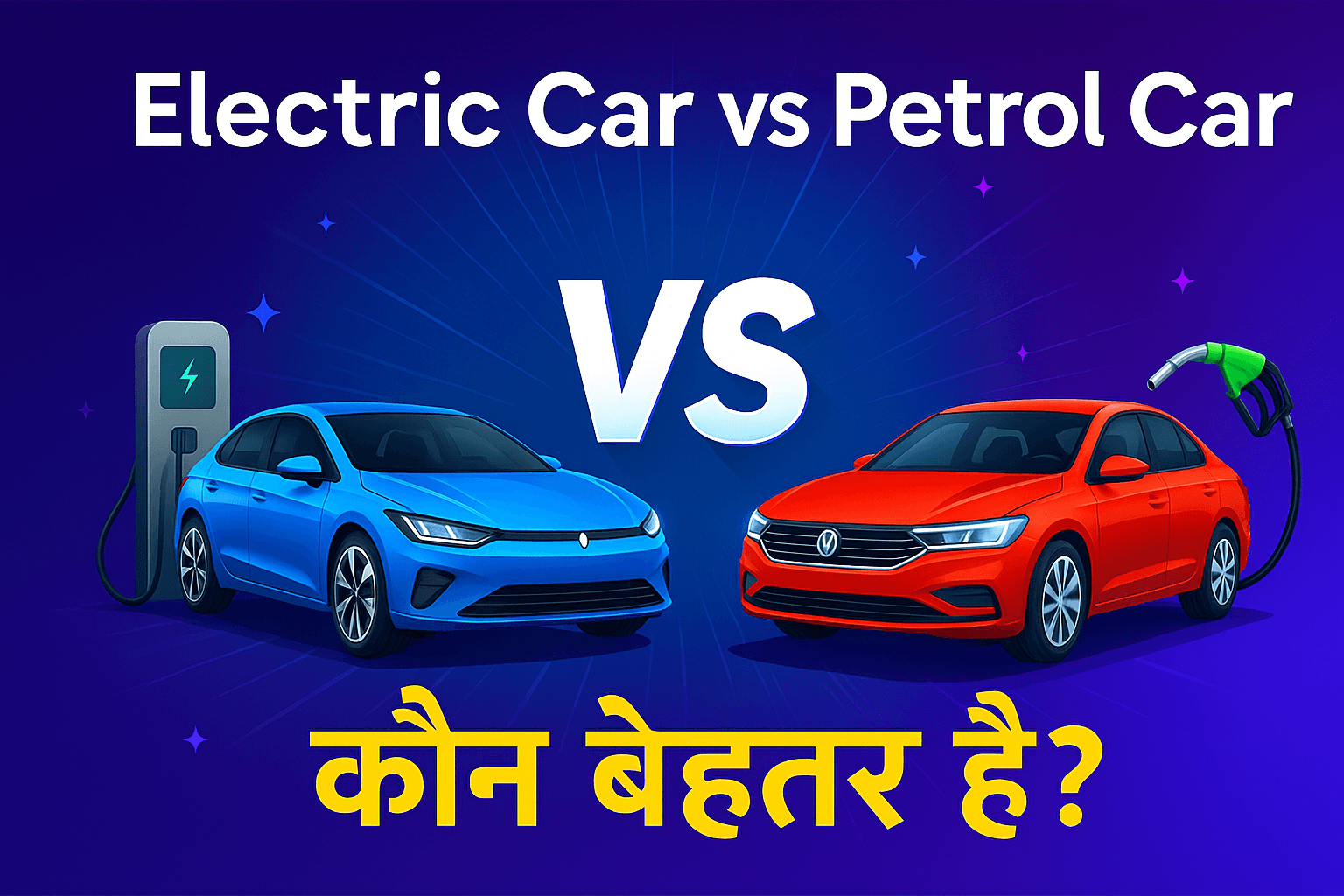 Electric Car vs Petrol Car