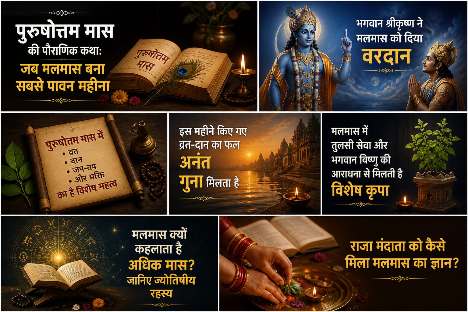 ​पावन पुरुषोत्तम मास कथा