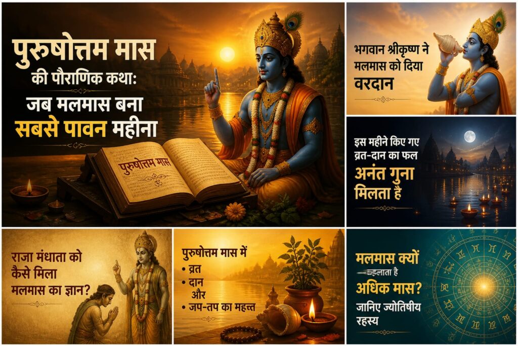 ​पावन पुरुषोत्तम मास कथा
